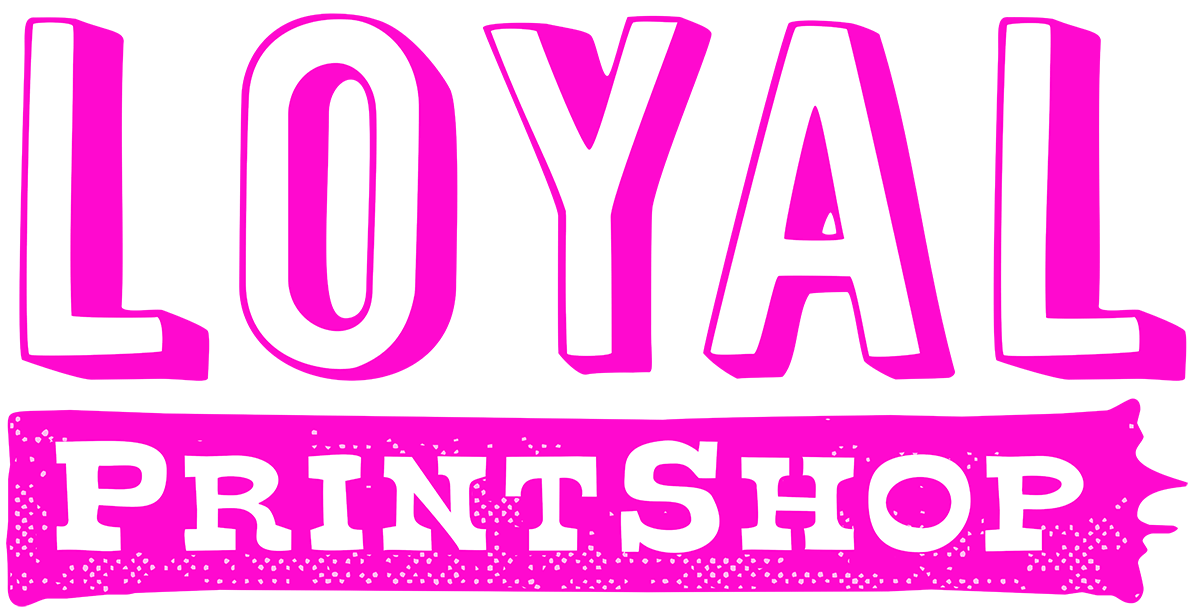 This is the logo for Loyal Printshop located in St. Louis, Mo